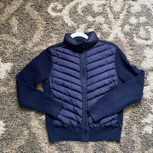 Canada Goose Women's HyBridge Knit Down Jacket Black Label